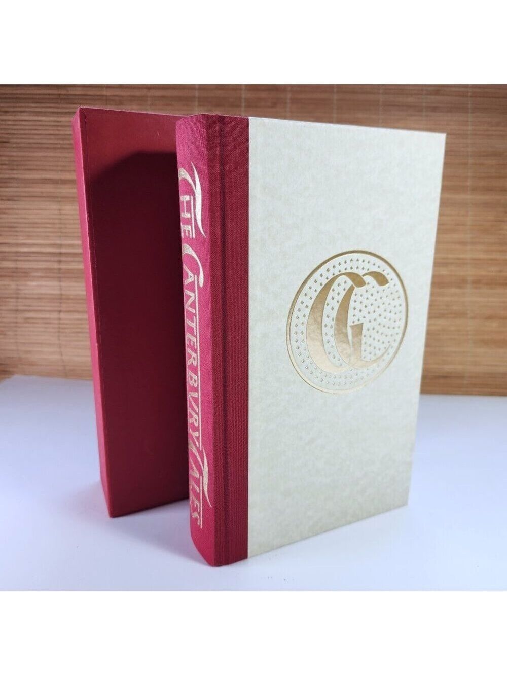 The Canterbury Tales - Geoffrey Chaucer Folio Society HC / Slipcase Illustrated